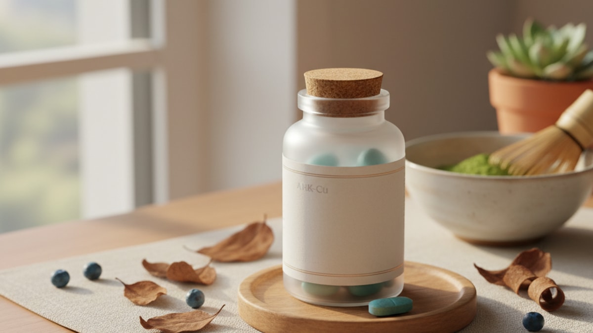 Blog Post: can you take AHK-Cu orally - Professional illustration