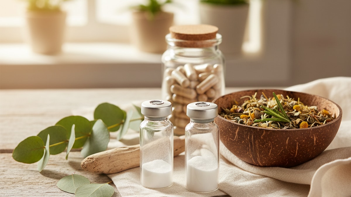 Blog Post: can you stack Tesamorelin Ipamorelin - Professional illustration