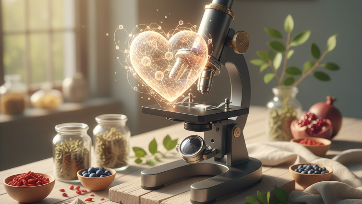 Blog Post: does TB-500 help cardiac repair research - Professional illustration