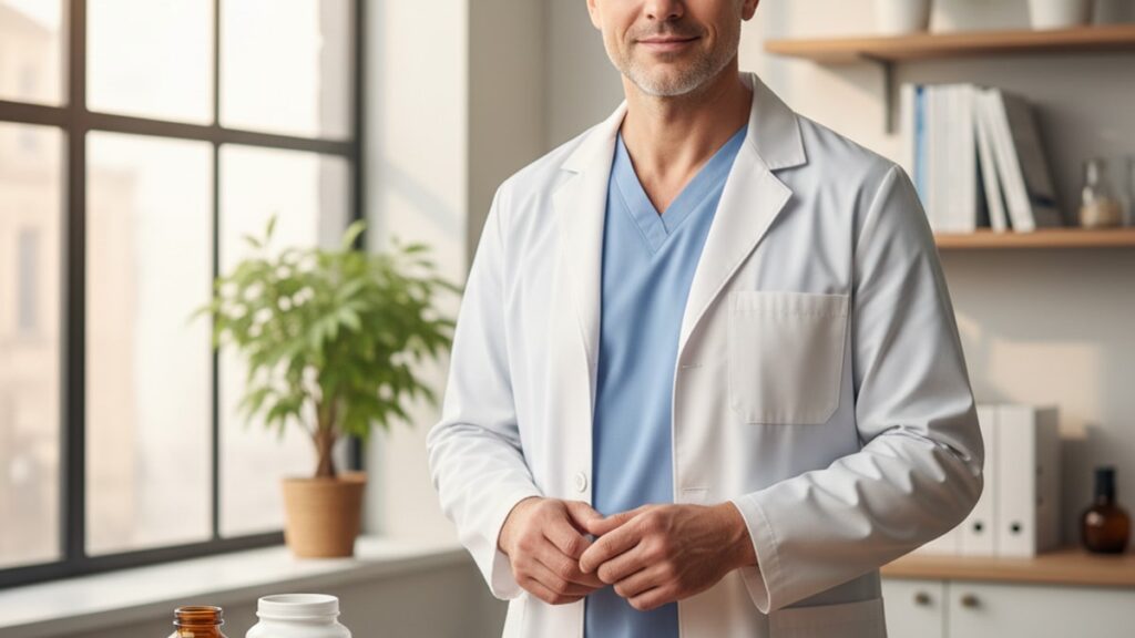 Blog Post: peter attia peptides what recommends - Professional illustration
