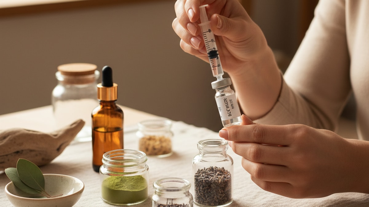 Blog Post: reconstitute peptides bac water - Professional illustration