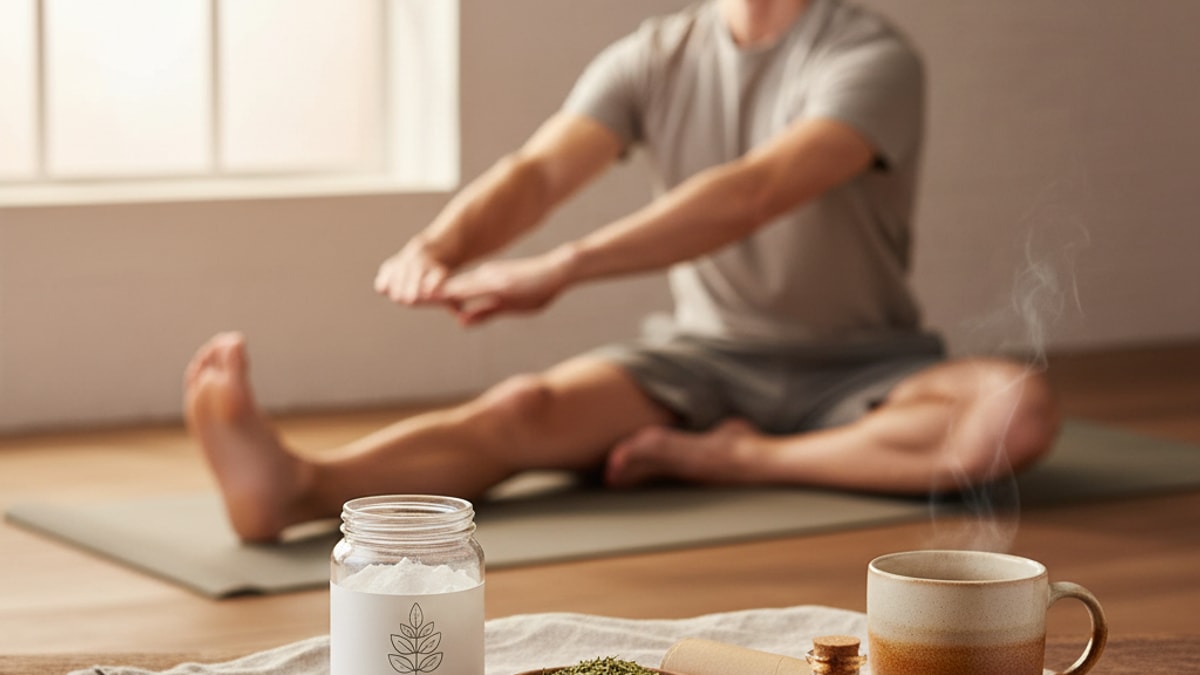 Blog Post: does TB-500 help muscle recovery research - Professional illustration