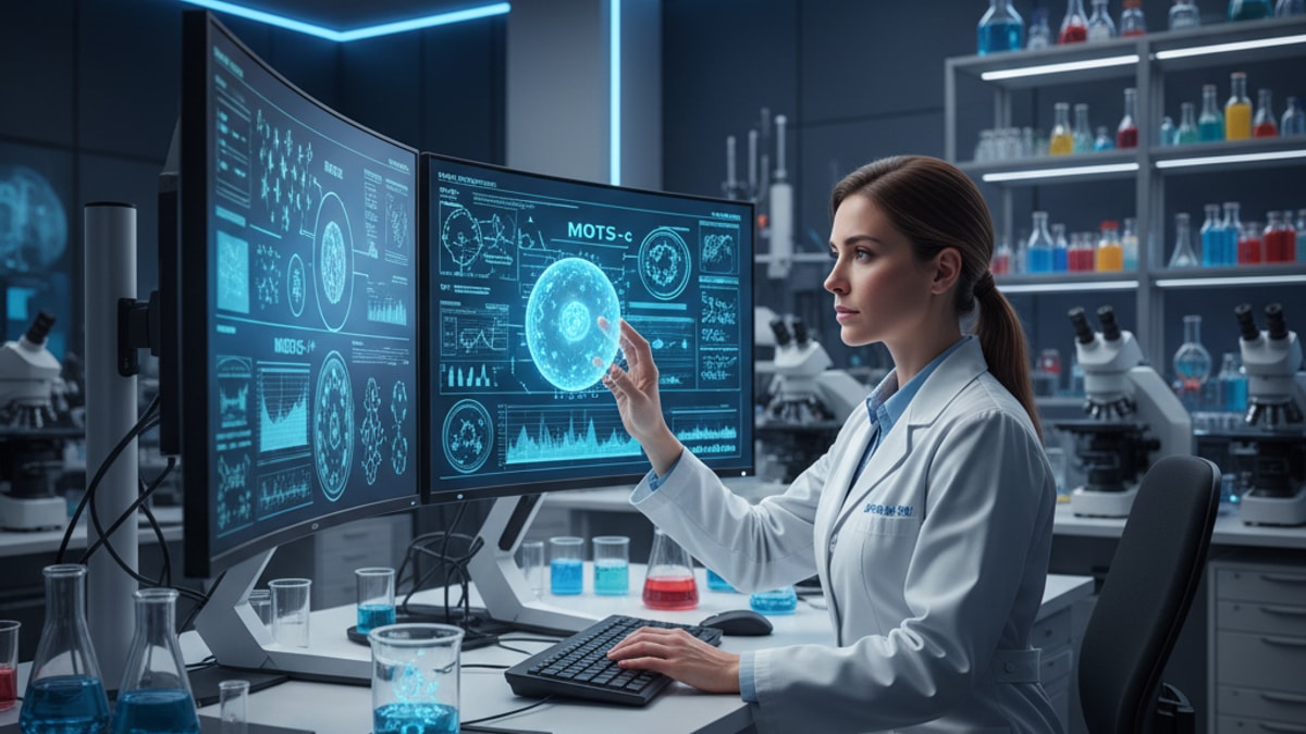 Blog Post: does MOTS-c help insulin sensitivity research - Professional illustration