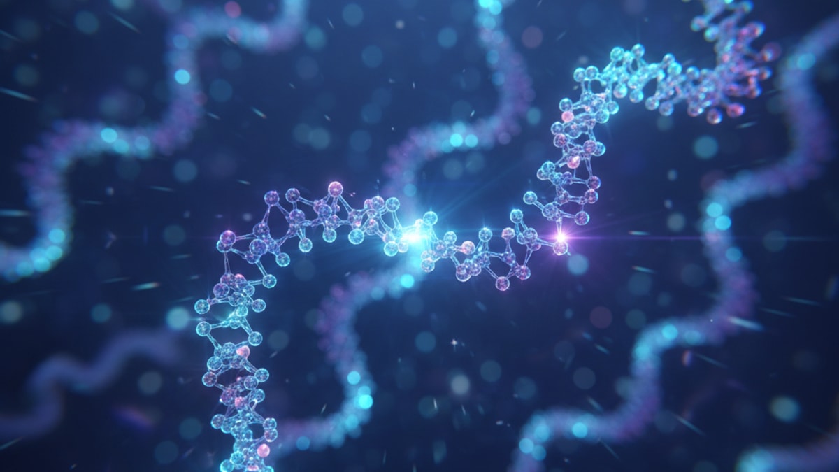 Blog Post: peptides for longevity research - Professional illustration