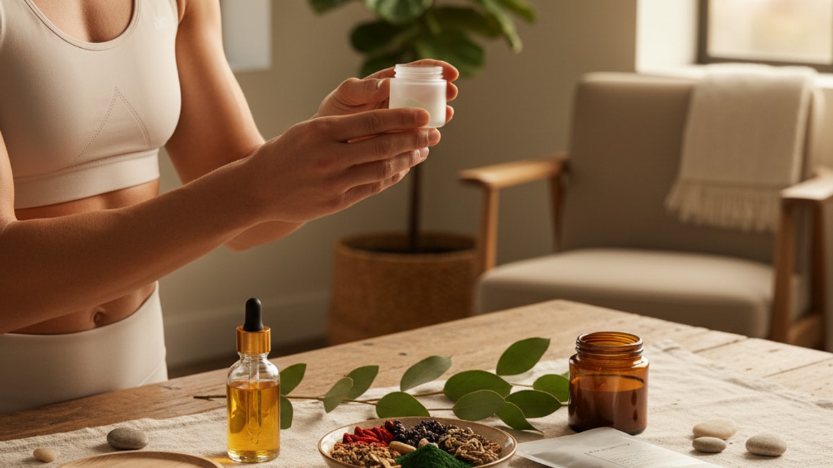 Blog Post: best peptides for body recomposition - Professional illustration