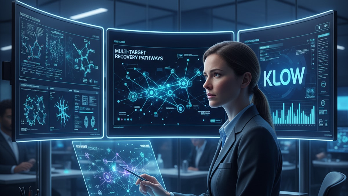 Blog Post: does KLOW help multi-target recovery research - Professional illustration