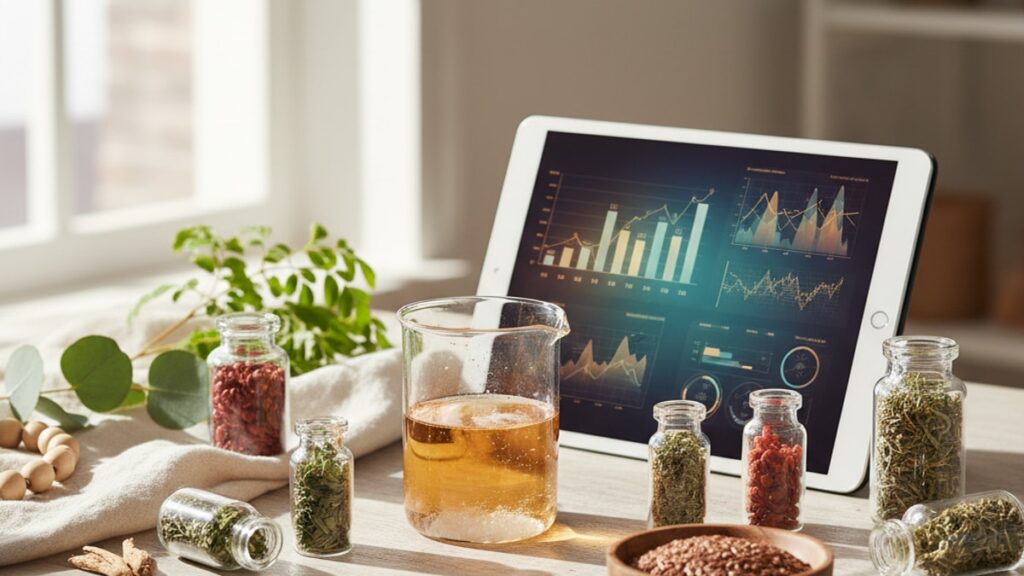 Blog Post: CJC-1295 side effects long term research - Professional illustration