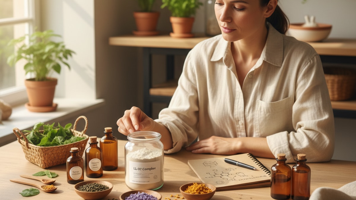 Blog Post: is LL-37 FDA approved status - Professional illustration