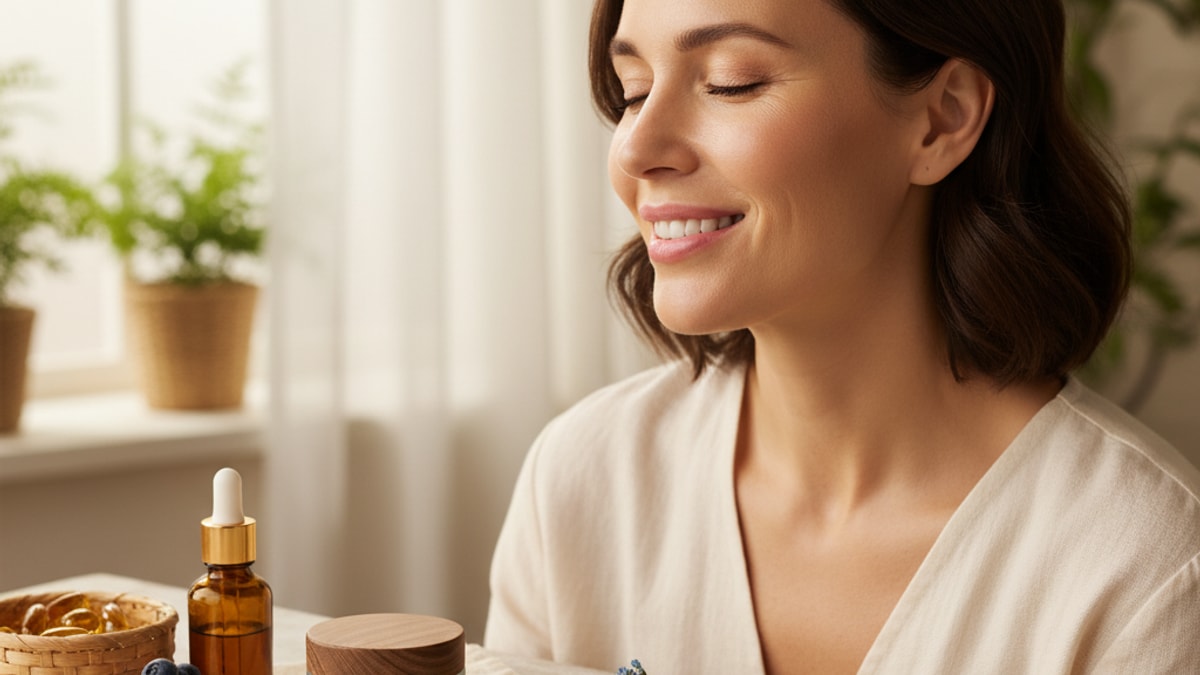 Blog Post: does GHK-Cu help wrinkle reduction research - Professional illustration