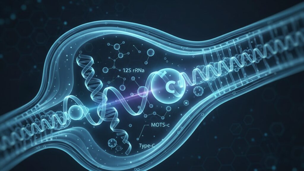 Blog Post: what is Mitochondrial ORF of the 12S rRNA Type-C same as MOTS-c - Professional illustration