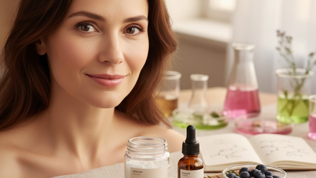 Blog Post: does Snap-8 help anti-aging research - Professional illustration