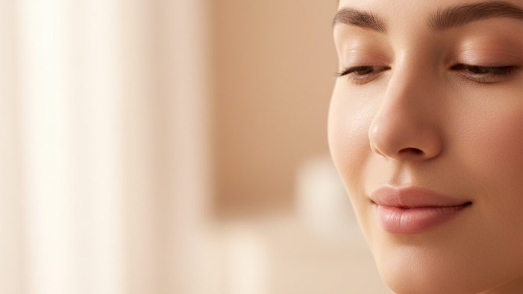 Blog Post: peptides for skin rejuvenation - Professional illustration