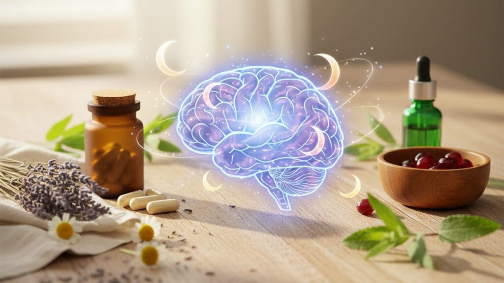 Blog Post: Melatonin mechanism of action detailed - Professional illustration