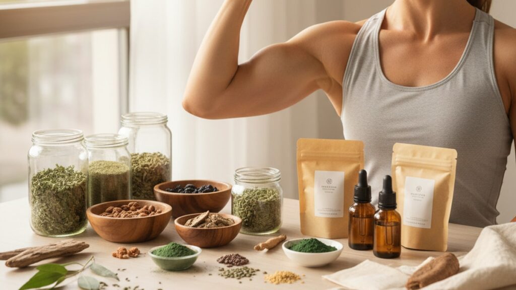 Blog Post: CJC-1295 no DAC muscle growth results timeline expect - Professional illustration