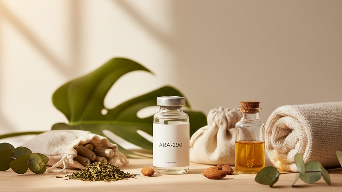 Blog Post: how long ARA-290 vial lasts - Professional illustration