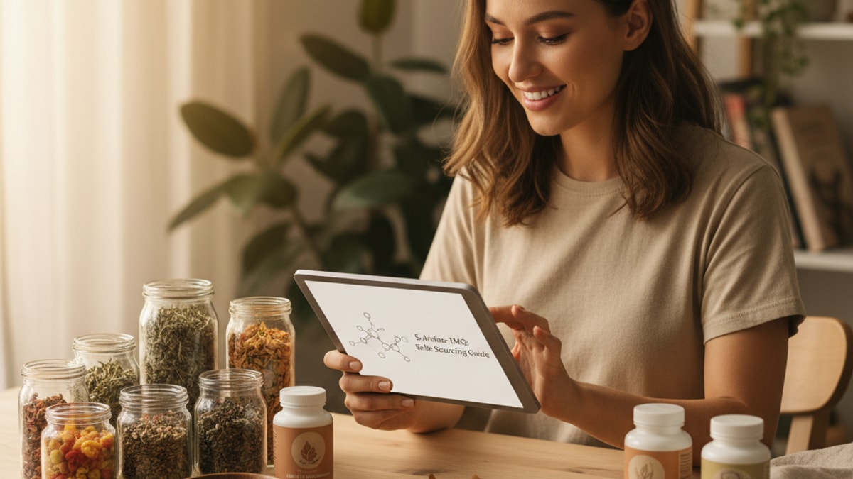 Blog Post: where to buy 5-Amino-1MQ safely online - Professional illustration