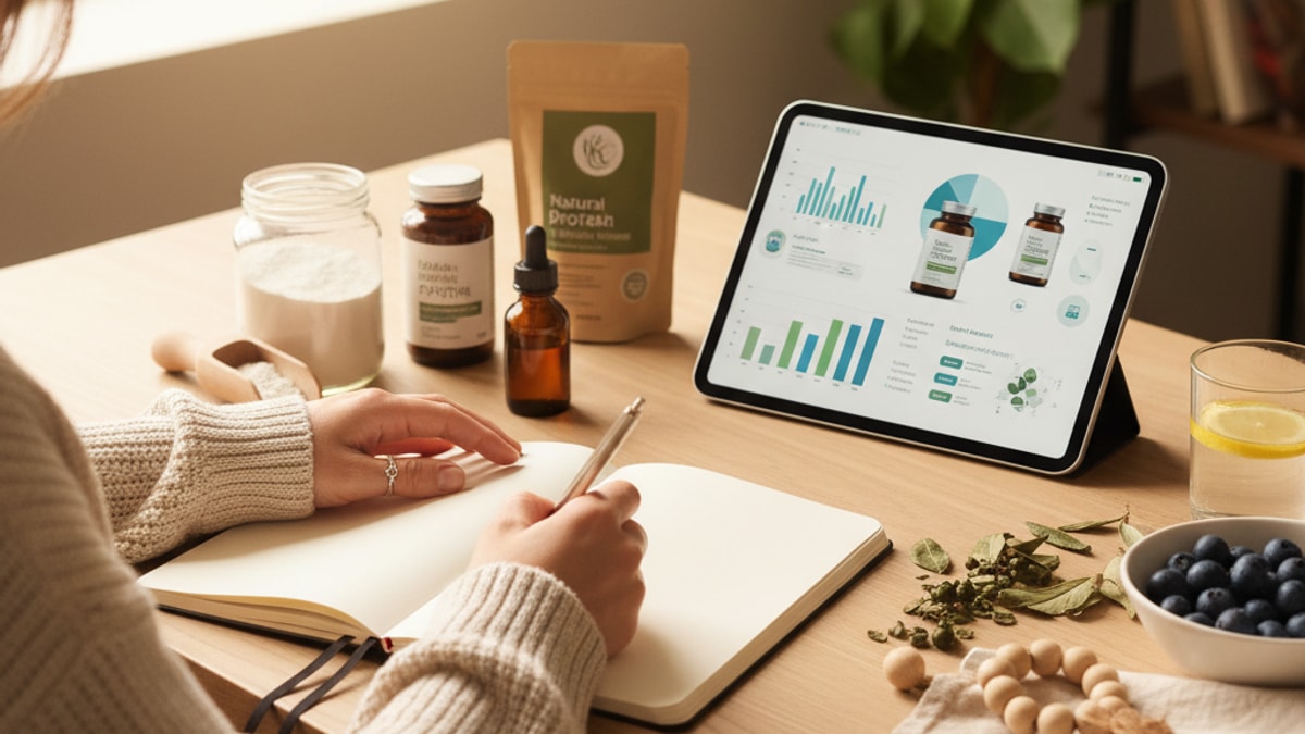 Blog Post: MK-677 vs Sermorelin which better comparison - Professional illustration