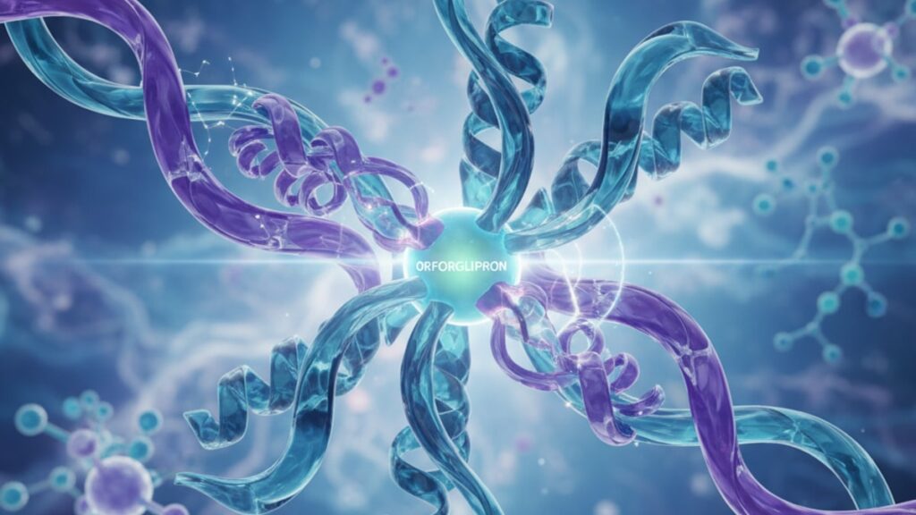 Blog Post: Orforglipron mechanism of action detailed - Professional illustration
