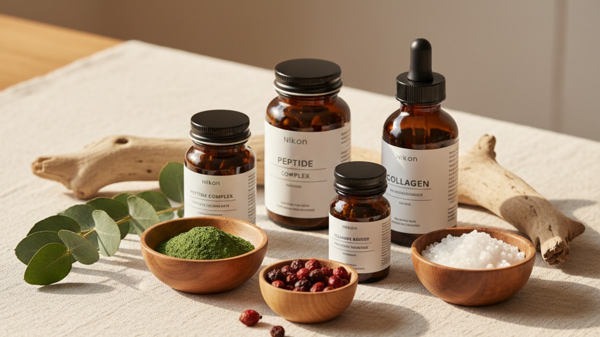 Blog Post: how peptides are made - Professional illustration