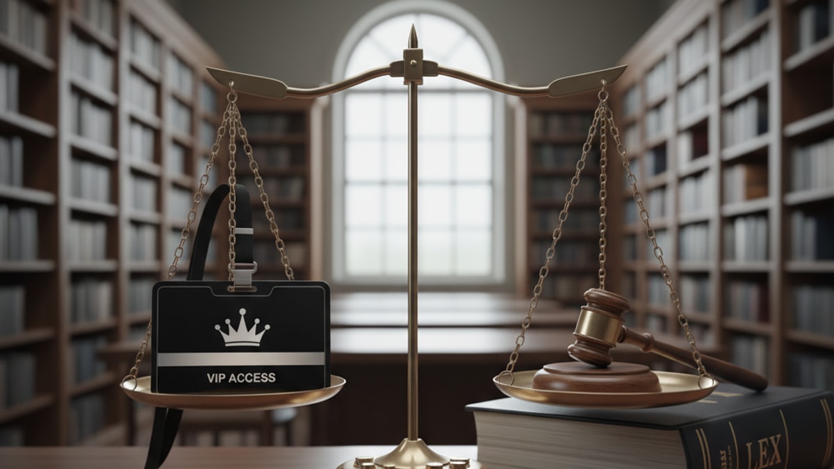 Blog Post: is VIP legal - Professional illustration