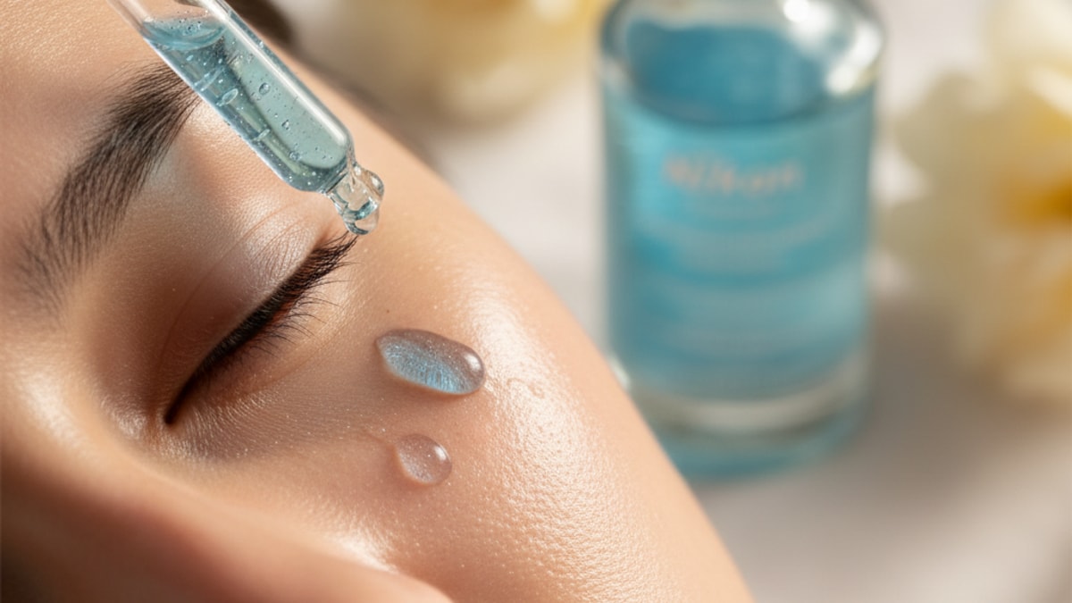 Blog Post: does GHK-Cu help skin rejuvenation research - Professional illustration