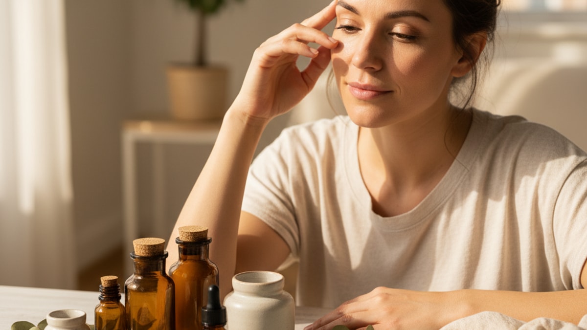 Blog Post: does Snap-8 help forehead lines research - Professional illustration