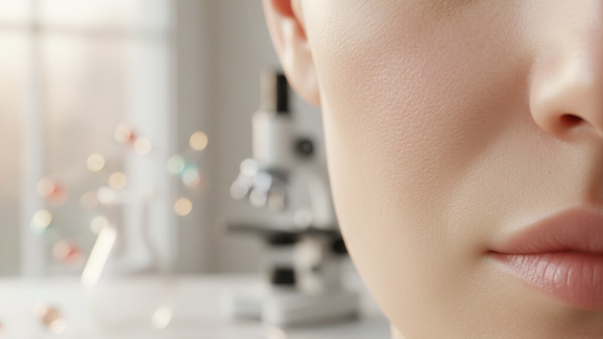 Blog Post: does KLOW help skin repair research - Professional illustration