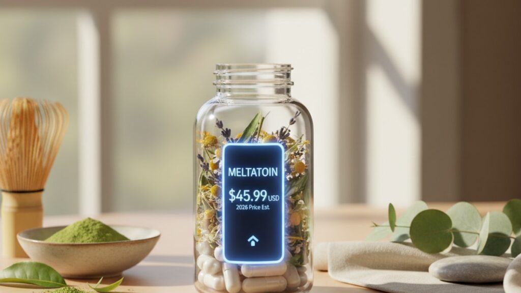 Blog Post: how much does Melatonin cost 2026 - Professional illustration