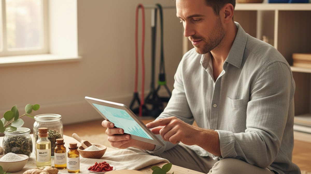 Blog Post: MK-677 vs Tesamorelin + Ipamorelin Blend which better comparison - Professional illustration