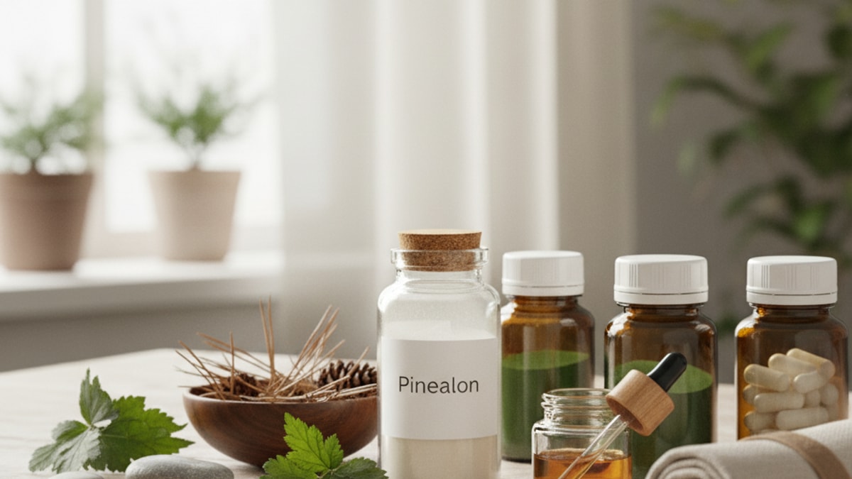 Blog Post: real peptides Pinealon vs competitors quality - Professional illustration
