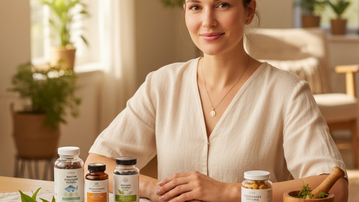 Blog Post: best peptides after breast augmentation - Professional illustration