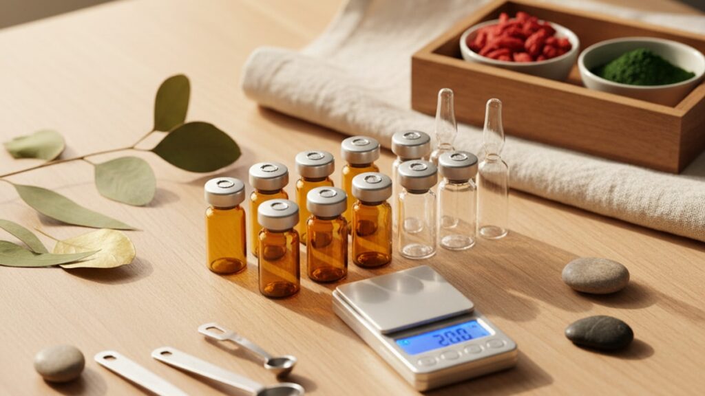 Blog Post: peptide dosing masterclass beginner advanced - Professional illustration