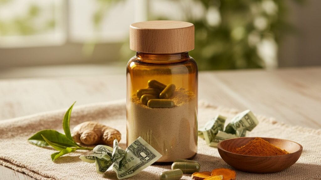 Blog Post: 5-Amino-1MQ myths cost money health - Professional illustration