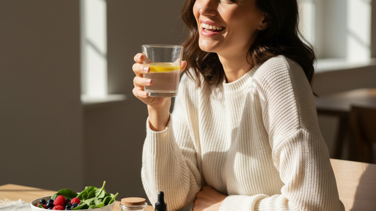 Blog Post: Glutathione 30s age specific protocol - Professional illustration