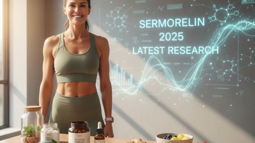 Blog Post: Sermorelin 2025 latest research dosing buy - Professional illustration