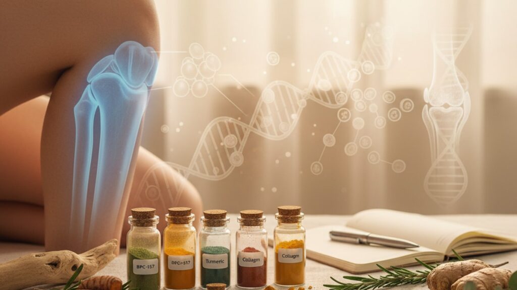 does bpc-157 help arthritis research - Professional illustration