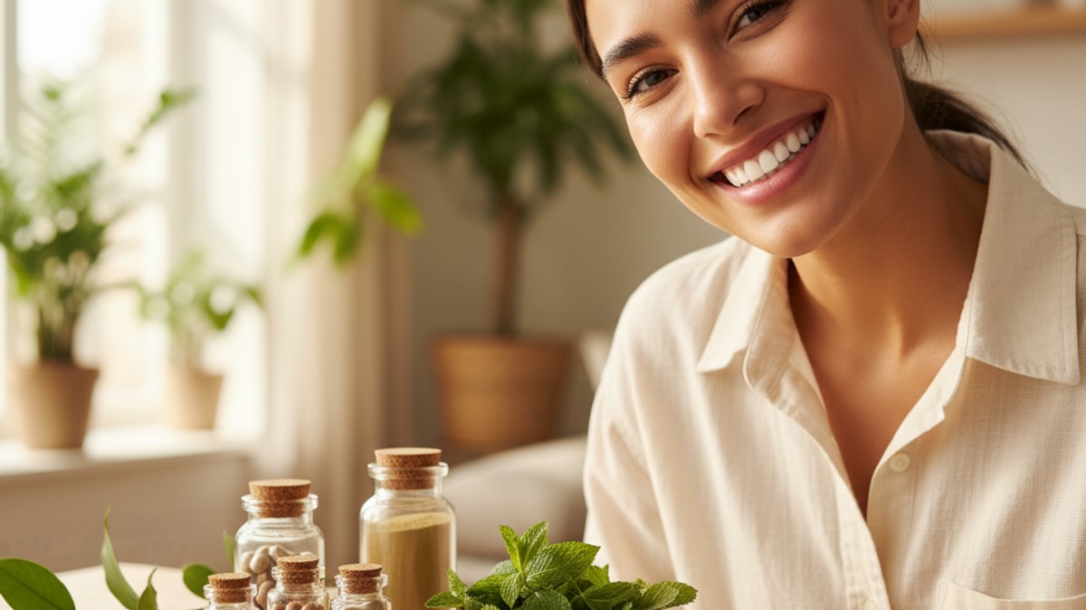 Blog Post: best peptides for dental health - Professional illustration