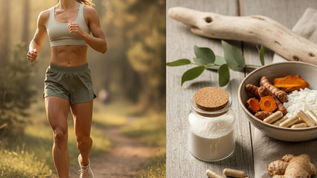 peptides for shin splints compared - Professional illustration