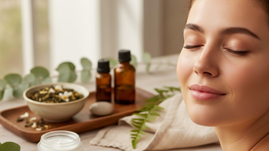 Blog Post: best peptides after facelift recovery - Professional illustration