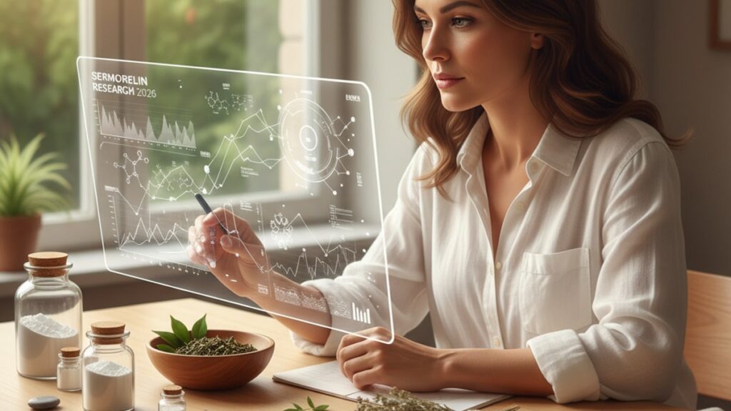 Blog Post: Sermorelin 2026 latest research dosing buy - Professional illustration