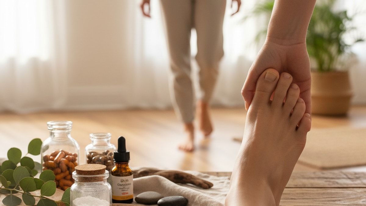Blog Post: peptides for plantar fascia protocol evidence guide - Professional illustration