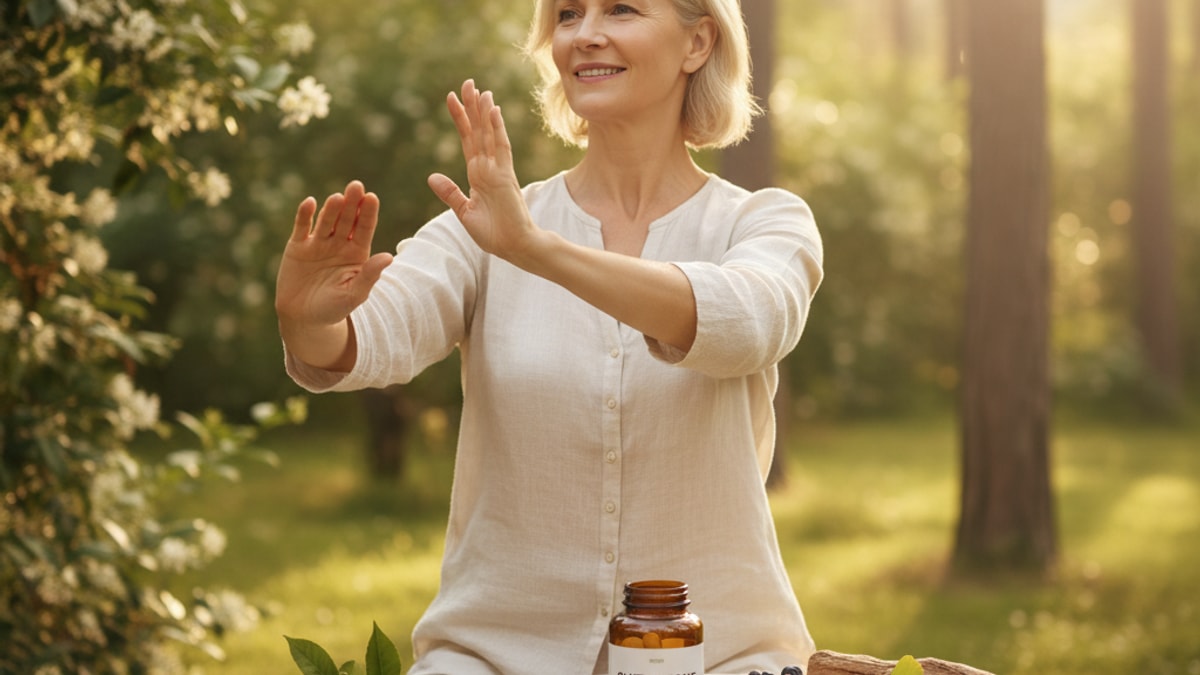 Blog Post: Glutathione 60s age specific protocol - Professional illustration