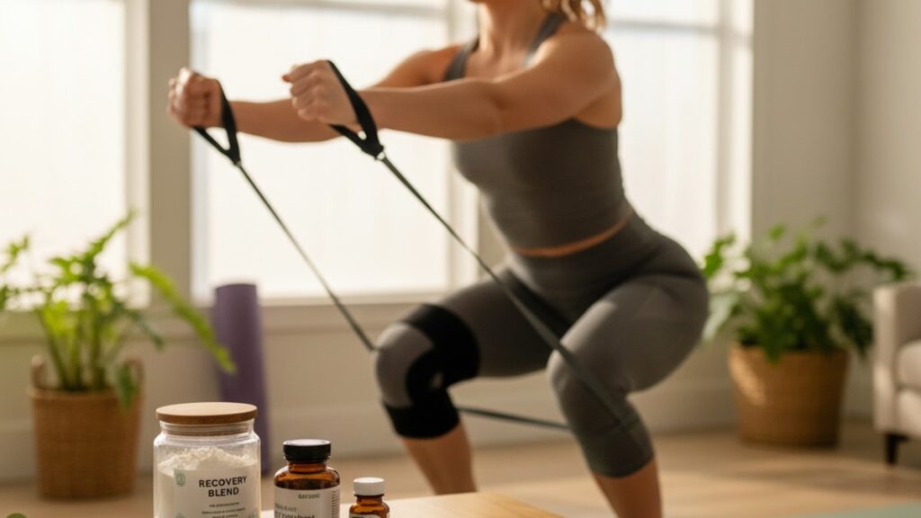 does tb-500 help acl injury recovery - Professional illustration
