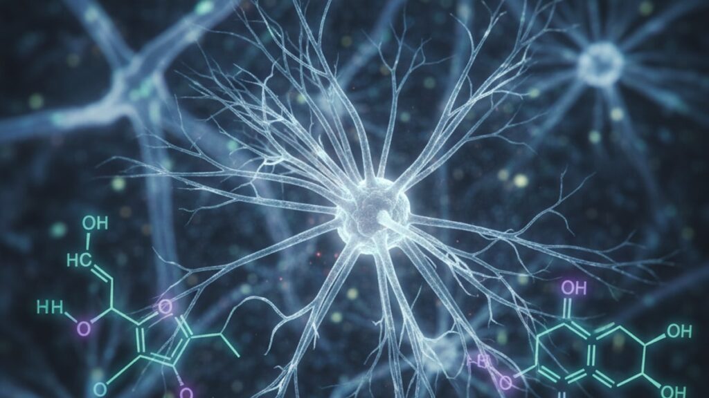 bpc-157 studied neuropathy research - Professional illustration