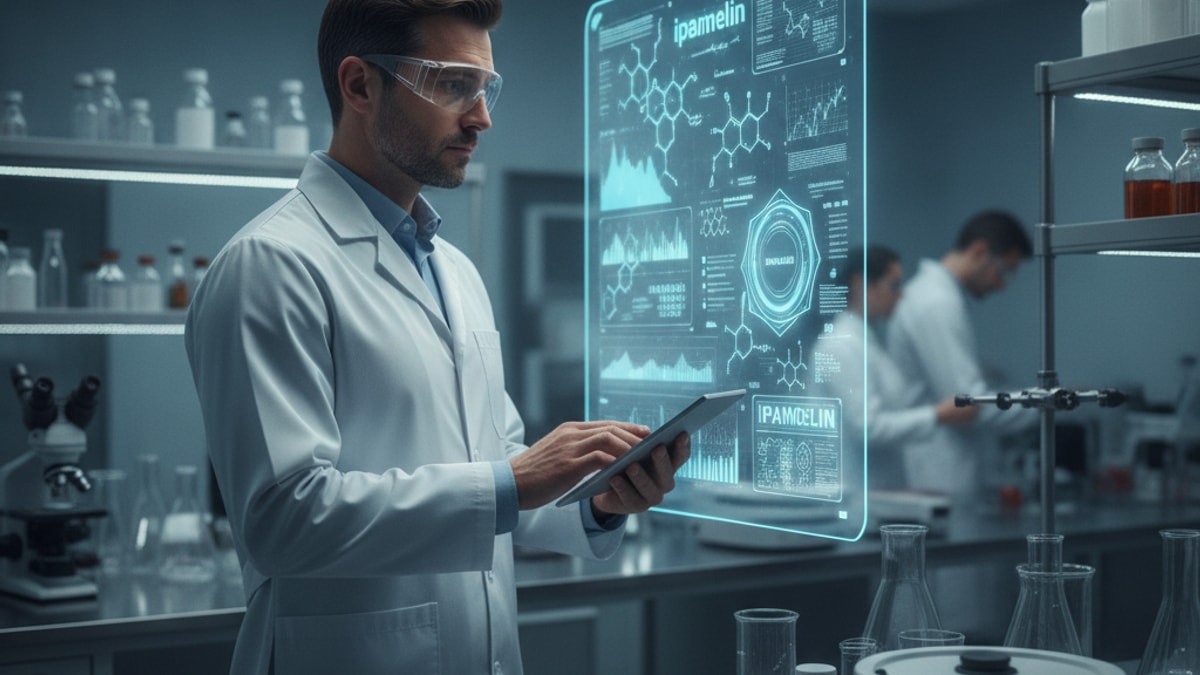 what are the best research practices for ipamorelin - Professional illustration
