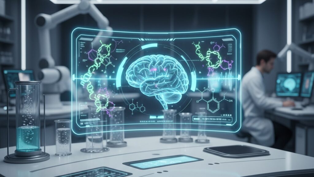 semax amidate biomarkers - Professional illustration