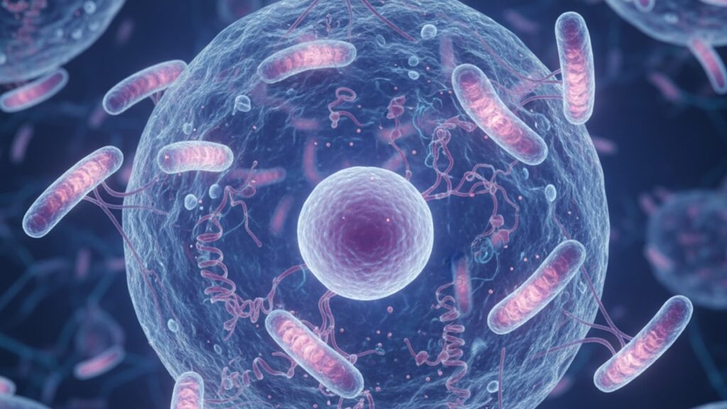 nad+ studied mitochondrial dysfunction research - Professional illustration