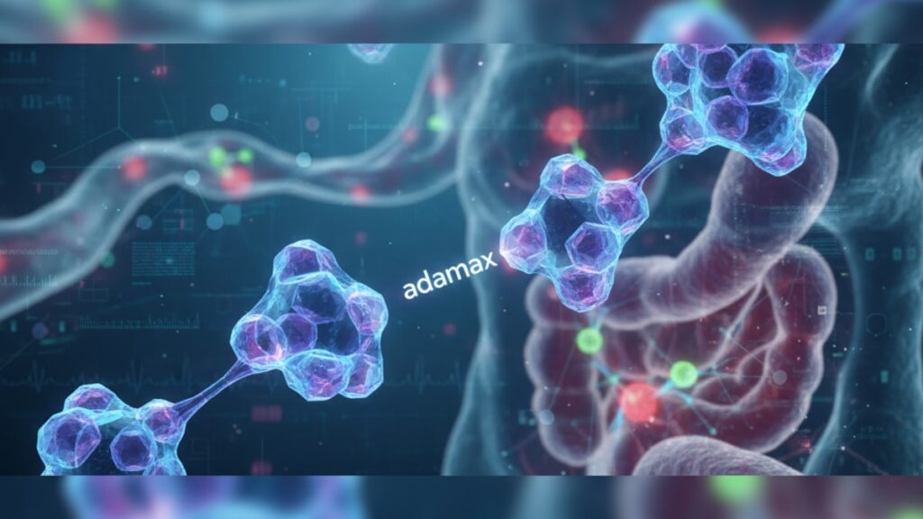 adamax pharmacokinetics - Professional illustration