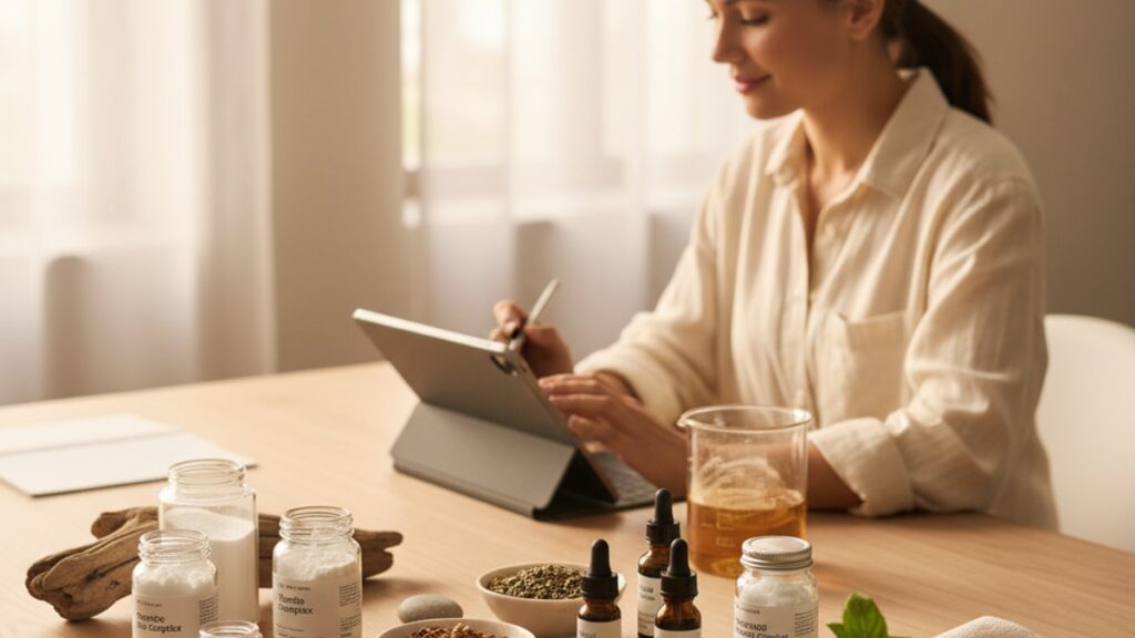 peptides for fertility research compared - Professional illustration