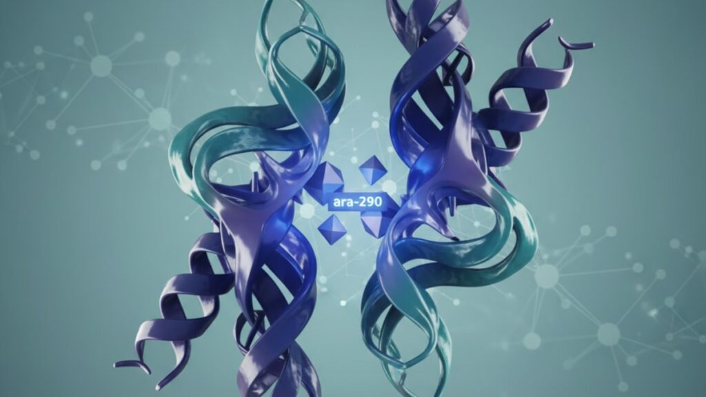 ara-290 receptor pharmacology - Professional illustration